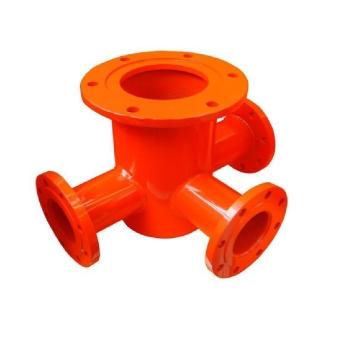 Подставка пожарная стальная ППТФ 250х150 Ру 10 Техкомплект (усиленная)