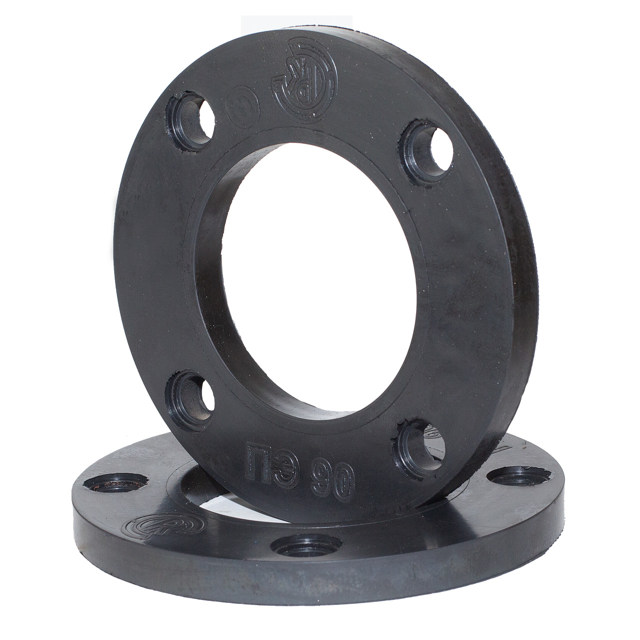 Фланец с полимерным покрытием Ду 80 (ПЭ 90) Ру 10-16 (5 мм) Техкомплект