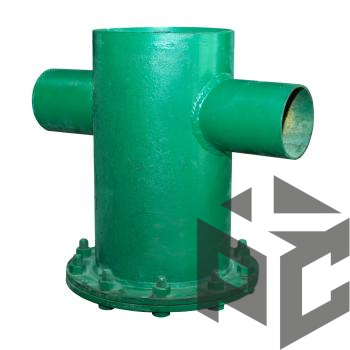 Грязевик вертикальный приварной Ду 250 Ру 16 Техкомплект от производителя "Рускон"