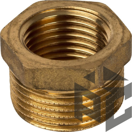 Футорка латунь НР/ВР Ду 25x32 (1"х1 1/4") от производителя "Рускон"