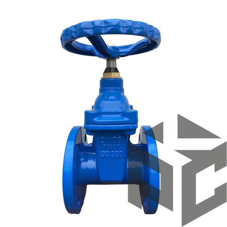 Задвижка чугунная клиновая 30ч39р (аналог МЗВ) Ду 100 Ру 16 (гайка лат.) от производителя "Рускон"