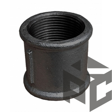 Муфта чугун ВР/ВР Ду 25 (1") (ЕЕ 45) ГОСТ 8955-75 от производителя "Рускон"